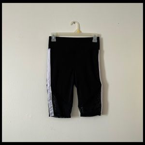 striped biker shorts